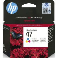 Cartuș cu jet de cerneală Original HP №47 Color Original 1.3K