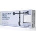 Table/desk 2-display mounting "MA-D2-01" Gembird (rotate,tilt,swivel),17”-32”,up to 9 kg,VESA:75x75,