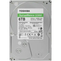 3.5" HDD  6.0TB-SATA-256MB Toshiba S300 Surveillance HDWT860UZSVA, Surveillance, SMR, 5400rpm, 1.0M
