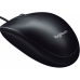 Mouse Logitech B100 OEM, 1000 dpi, 3 buttons, Ambidextrous, 90g, 1,8m, USB, Black