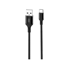 Type-C Cable XO, Braided NB143, 2M Black