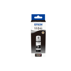 Ink  Epson C13T07C14A, 115 EcoTank Ink Bottle, Pigment Black